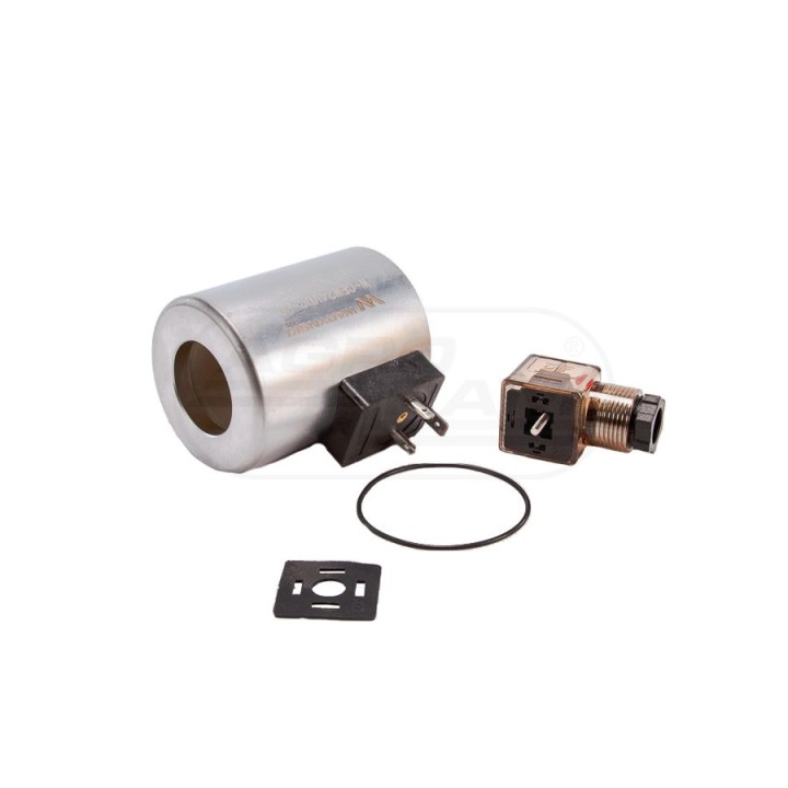 Cewka dzielnika elektrozaworu W-E12DVS6/2-80L, W-E12DVS3/2-80L 24V DC 48W W-CEW24VDC-80 Waryński
