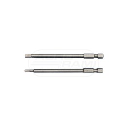 Końcówki wkrętakowe HEX TAMPERPROOF YATO 1/4" 3x100mm, 5x100mm 2 sztuki YT0494