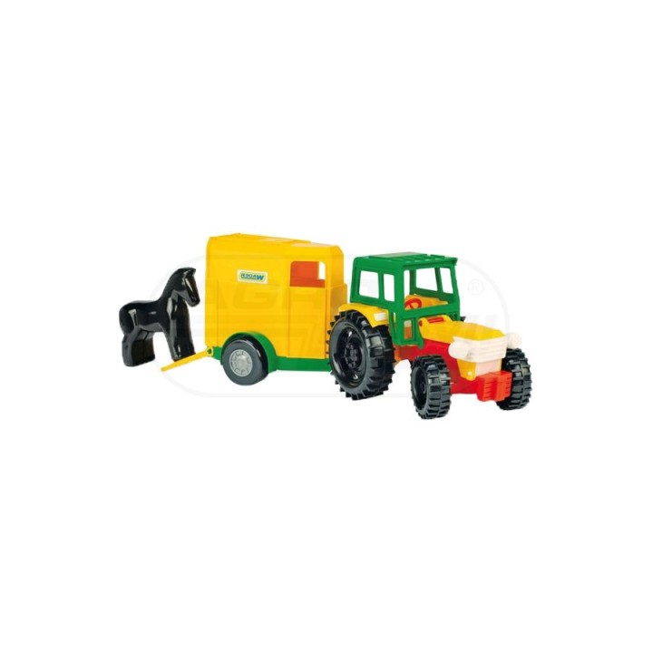 Traktor z przyczepą na konia 35003 WADER