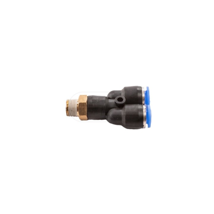 Złączka trójnik fi 6mm gwint zewnętrzny XLD-1039