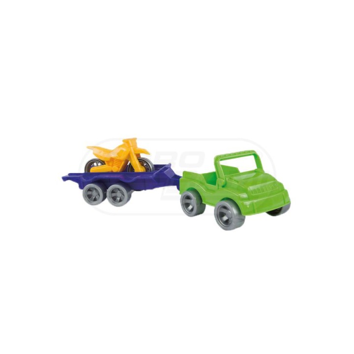 Kid Cars Sport autko z przyczepą 52610 ZESTAW WADER