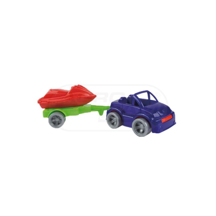 Kid Cars Sport autko z przyczepą 52610 ZESTAW WADER