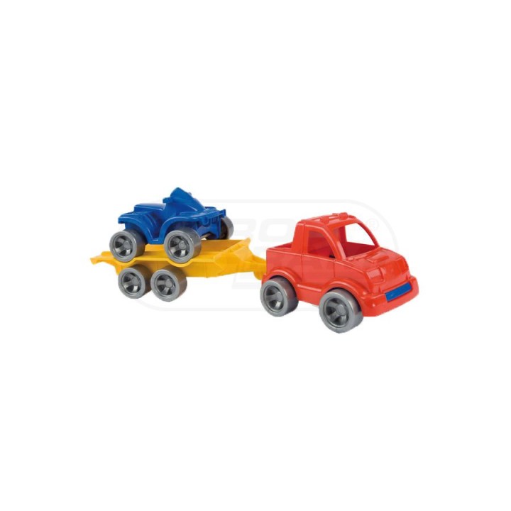 Kid Cars Sport autko z przyczepą 52610 ZESTAW WADER