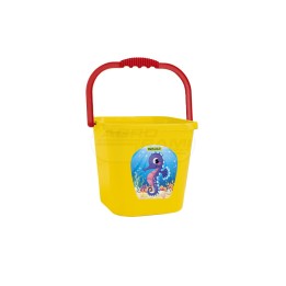 Wiadro kwadratowe wielkie 7,5 l 71708 ŻÓŁTE WADER