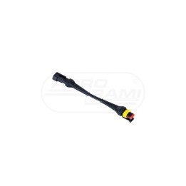 Łącznik do Lamp oświetlenia dysz opryskiwacza, HOR 106 (przewód płaski 2x0,75mm2, długość całkowita ok 0,5 m + gniazdo i wtyczka