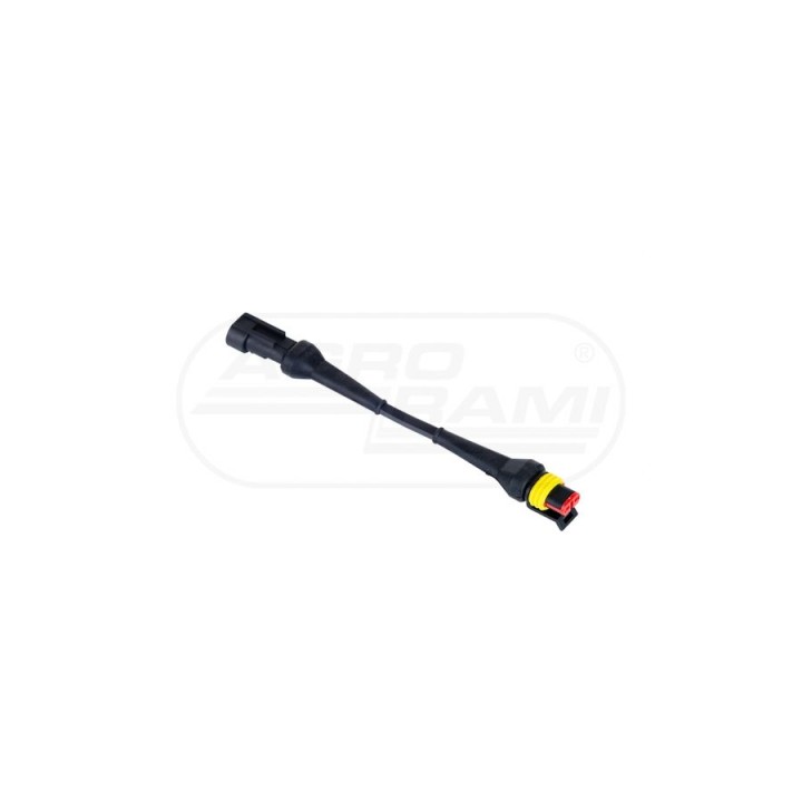 Łącznik do Lamp oświetlenia dysz opryskiwacza, HOR 106 (przewód płaski 2x0,75mm2, długość całkowita ok 0,5 m + gniazdo i wtyczka