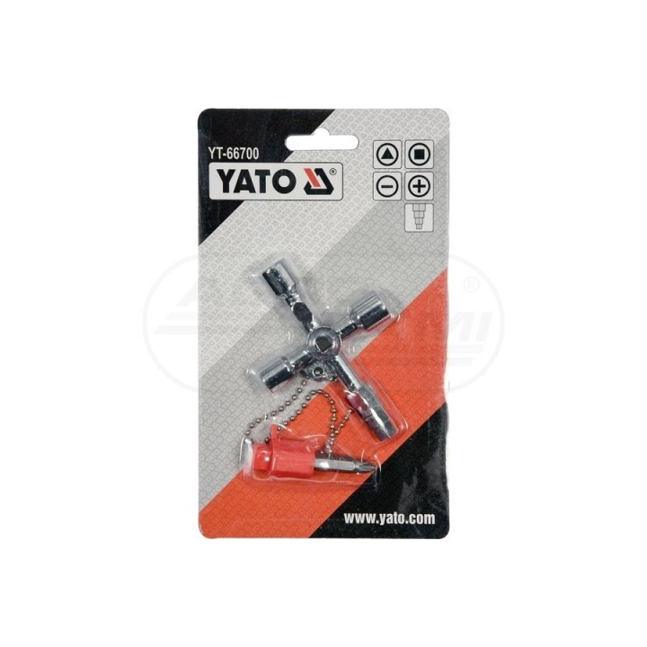 Klucz do szaf serwisowych YATO YT66700