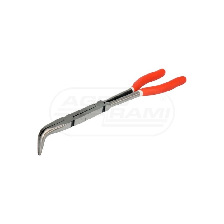 Szczypce wydłużone wygięte 2 przeguby YATO 330 mm YT20402
