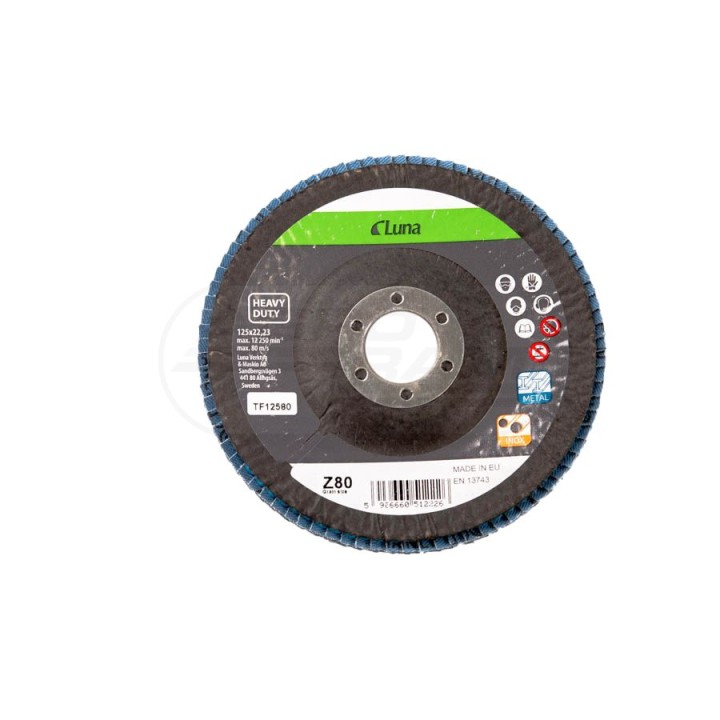 Tarcza 125x22.23 P80 TF12580