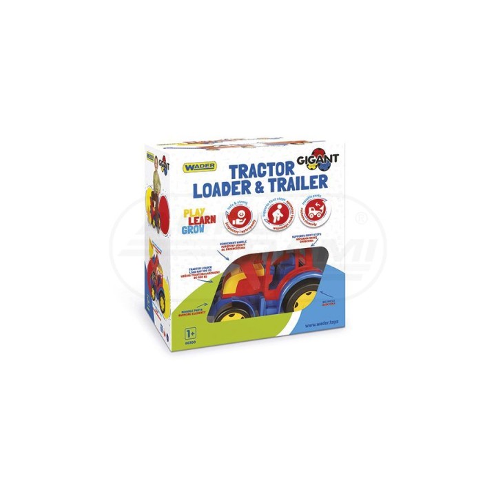 Gigant Traktor ładowarka z przyczepą 66300 WADER