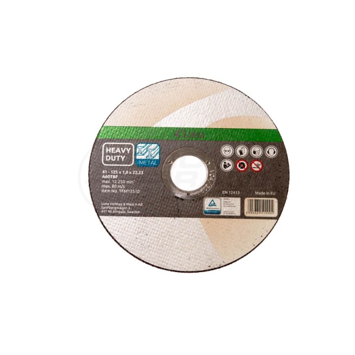 Tarcza 125x1,0x22,23 TFM12510