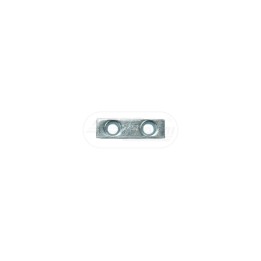 Blaszka pod nit 56x13x2,5 ctc 24 M5 123000008 BROEKEMA
