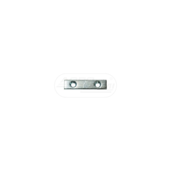 Blaszka pod nit 56x13x2.5 ctc 32 M5 123000012 BROEKEMA