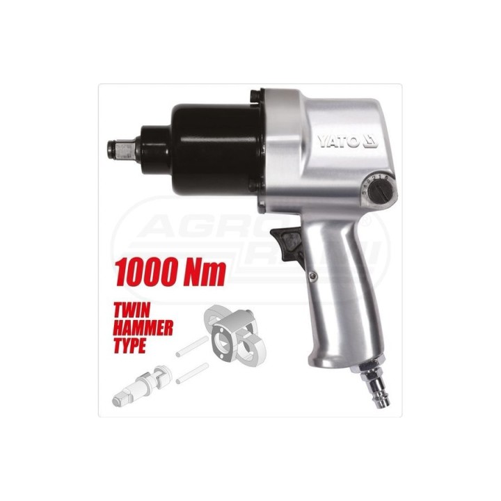 Klucz pneumatyczny YATO 1000 Nm 1/2" YT09528