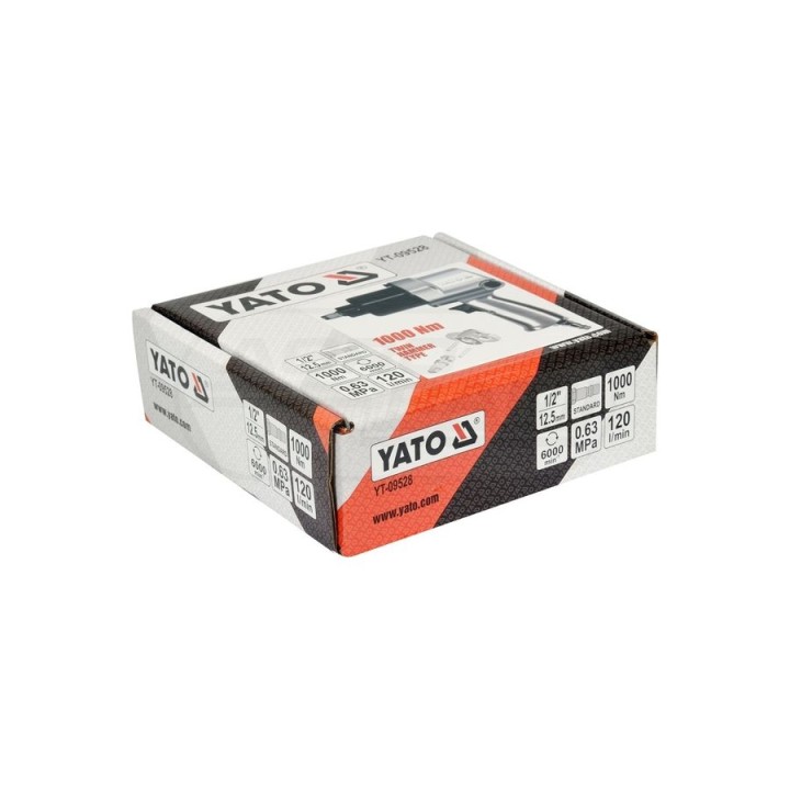 Klucz pneumatyczny YATO 1000 Nm 1/2" YT09528