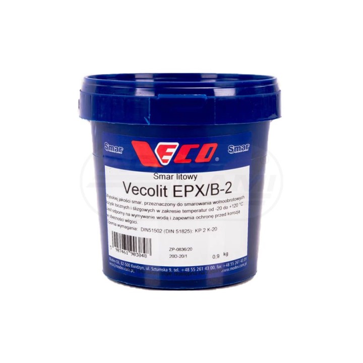 Smar VECO odporny na zmywanie VECOLI EPX/B2 0,9 KG.