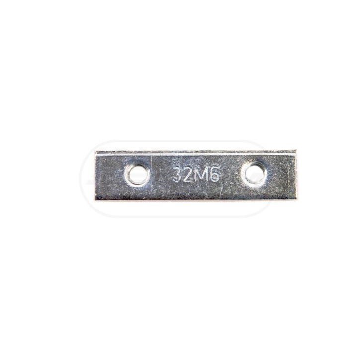 Blaszka gwintowana 56x14x3 ctc 32 M6 123000028 BROEKEMA