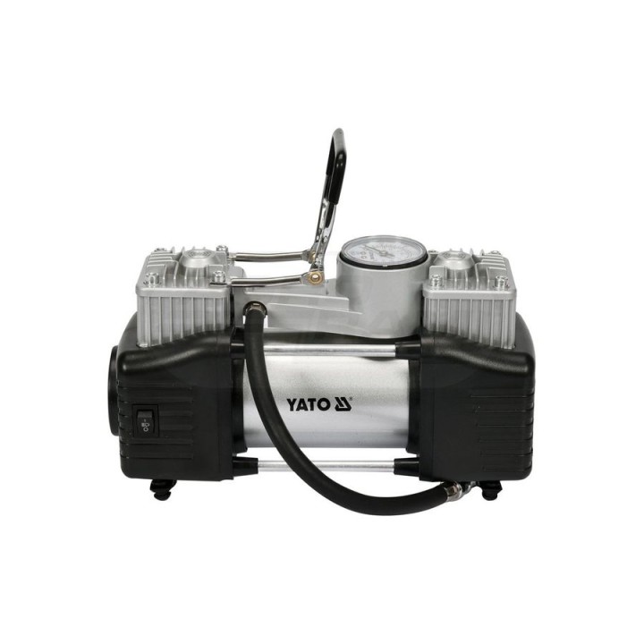 Kompresor samochodowy z lampą YATO 250W YT73462