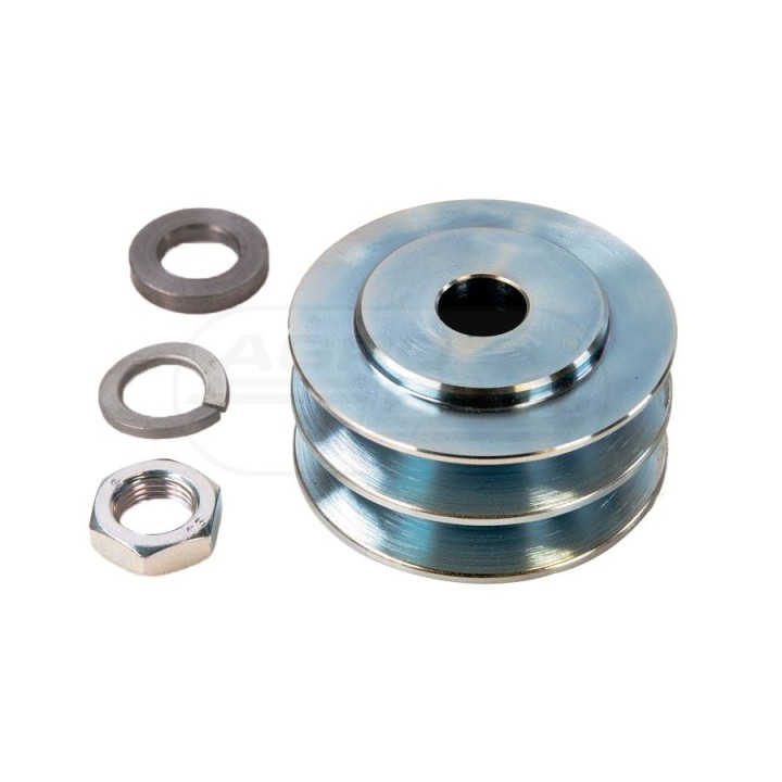 KOŁO PASOWE ALTER. 2 PASKI 2X13 MM  FI-75MM 62/924-43 16.906.186 , 16906186 MAHLE