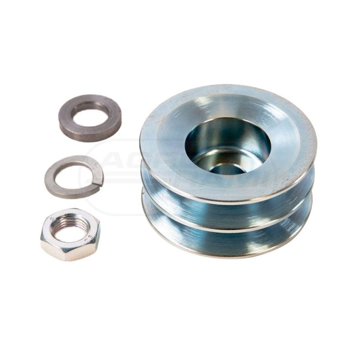 KOŁO PASOWE ALTER. 2 PASKI 2X13 MM  FI-75MM 62/924-43 16.906.186 , 16906186 MAHLE