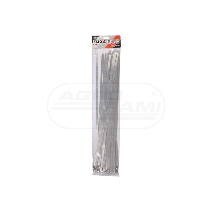 Opaski zaciskowe stal nierdz 8,0x500mm YT70586