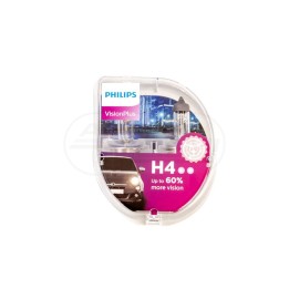Żarówka Philips VisionPlus H4 12V 60/55W P43t-38 12342VPS2 PHILIPS