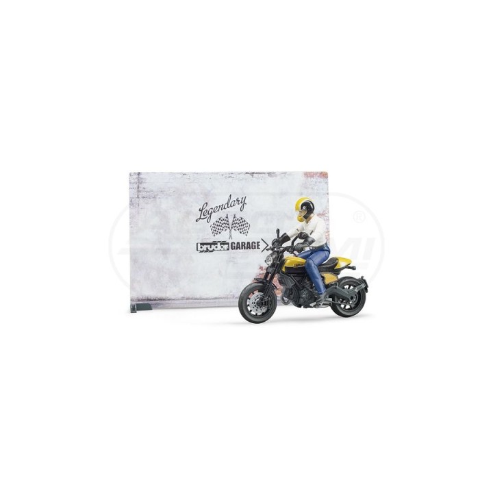 Motor z warsztatem i figurką mechanika Bruder 62102 BR62102 BRUDER