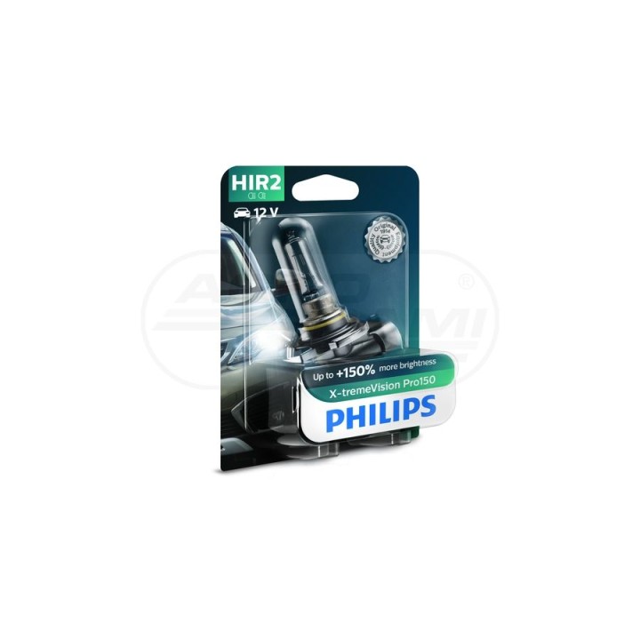 Żarówka X-TREME VISION PRO 150 HIR2 12V 55W PX22d 3350K 9012XVPB1 PHILIPS