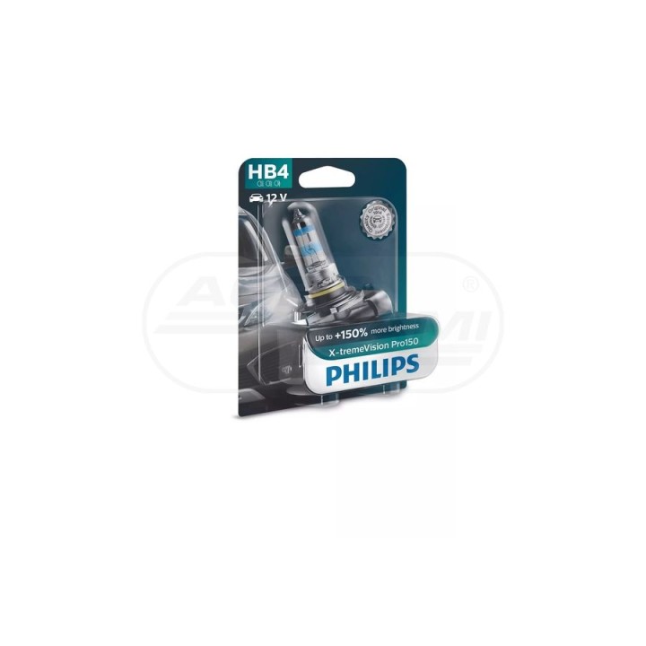 Żarówka Philips X-TREME VISION PRO 150 HB4 12V 51W P22d 9006XVPB1 PHILIPS