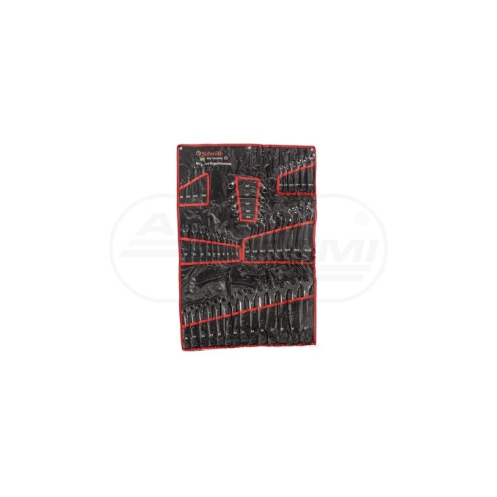 Komplet kluczy płasko -oczkowych 47 sztuk Schmith SQKPO-04 SCHMITH