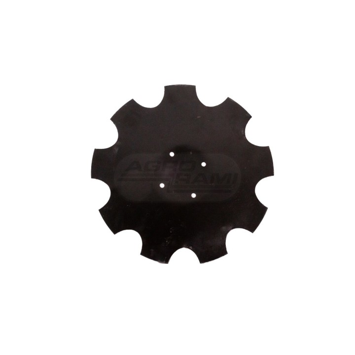 TALERZ UZĘBIONY 460X4 4-OTW. ITA XL043 PRODUKT WŁOSKI