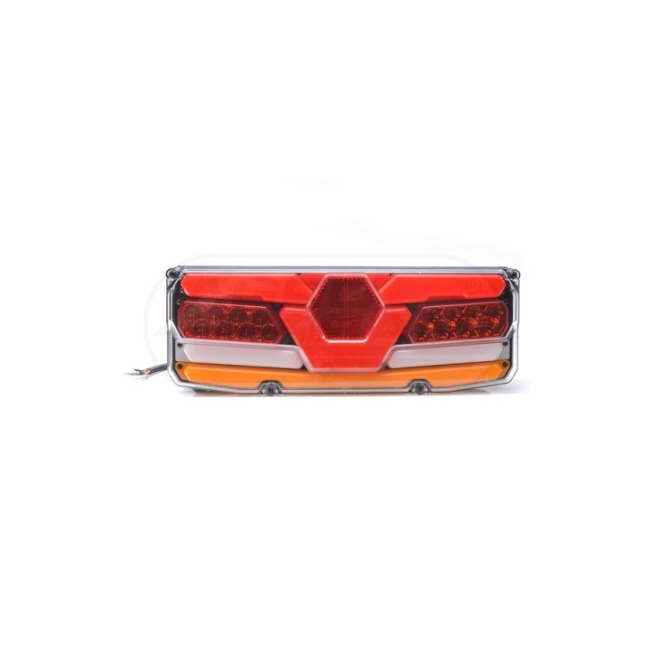 Lampa tylna zespolona W171 ddP + W44 12/24V 1200 DD WAŚ