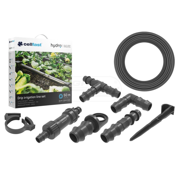 Linia kroplująca HYDRO™ - zestaw 19-060 Cellfast