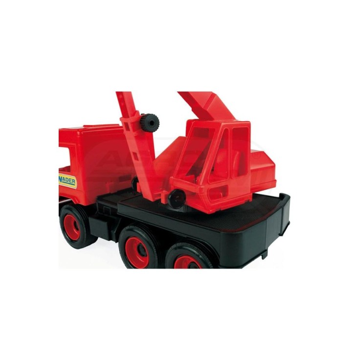Middle Truck dźwig czerwony w kartonie 32112 WADER