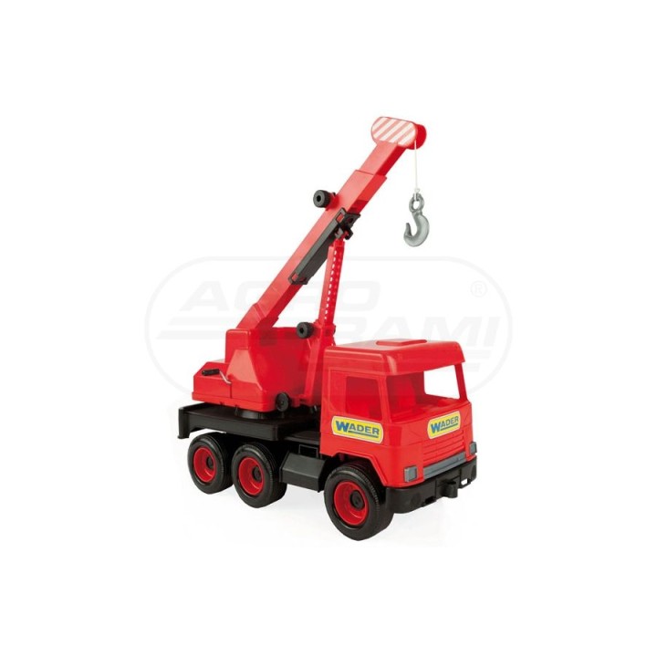 Middle Truck dźwig czerwony w kartonie 32112 WADER