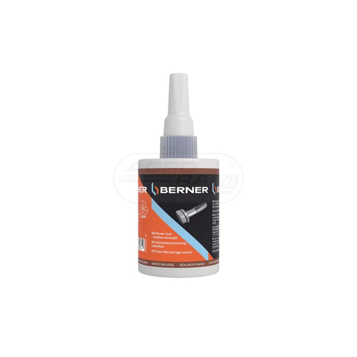Środek do osadzania śrub średnio mocny 60ml Berner 243193 243193  SŁABY BERNER