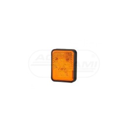Lampa obrysowa boczna- led HOR 112, 12/24V pomarańczowa LD 2743 HORPOL