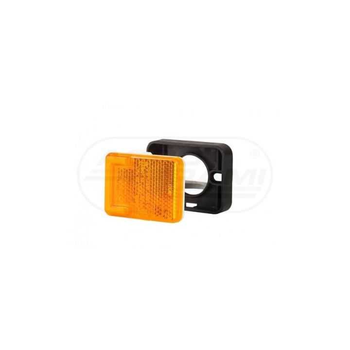 Lampa obrysowa boczna- led HOR 112, 12/24V pomarańczowa LD 2743 HORPOL