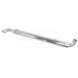 Rura wydechowa z osłoną kpl . Stal nierdzewna INOX AL114382 POWER SILENCER