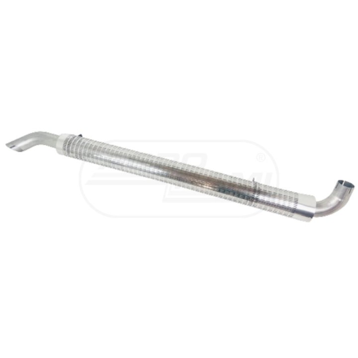 Rura wydechowa z osłoną kpl . Stal nierdzewna INOX AL114382 POWER SILENCER