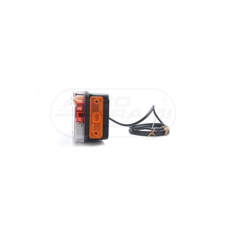 Lampa zespolona W170ddL+W44 12-24V LED 1188 DD WAŚ