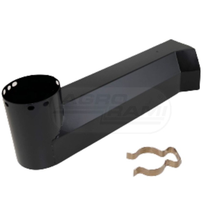 Osłona poziomej rury wydechowej John Deere AL114940 POWER SILENCER