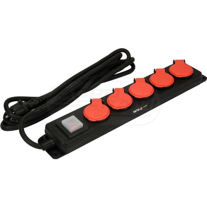 Przedłużacz IP44 5G 3M 1,5MM2 YT81242 YATO
