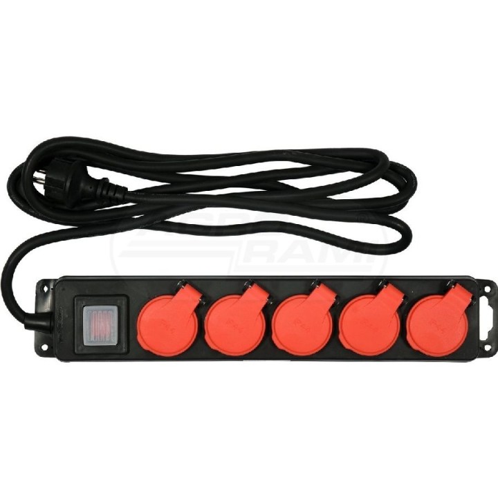 Przedłużacz IP44 5G 3M 1,5MM2 YT81242 YATO