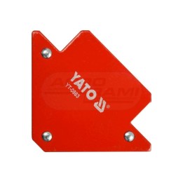 Spawalniczy kątownik magnetyczny YATO 82x120x13 mm YT0863