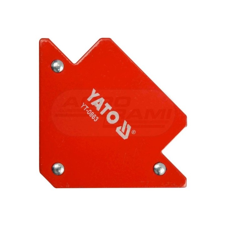 Spawalniczy kątownik magnetyczny YATO 82x120x13 mm YT0863