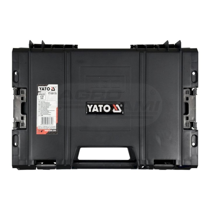 Skrzynka, walizka systemowa na elektronarzędzia 41G2 S12 YATO 45x32x12 cm YT09170