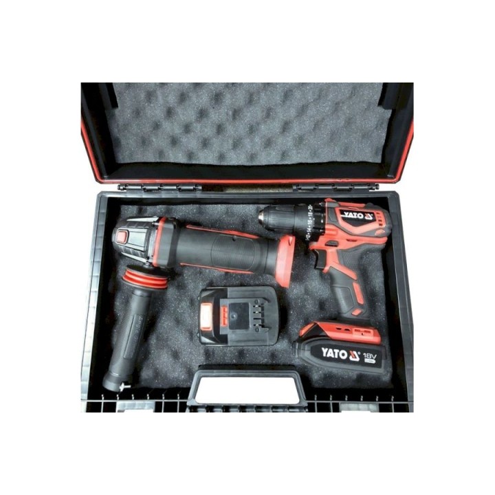 Skrzynka, walizka systemowa na elektronarzędzia 41G2 S12 YATO 45x32x12 cm YT09170