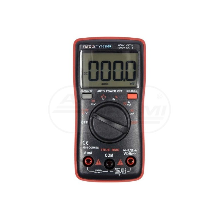 Miernik cyfrowy TRUE RMS LCD 9999 YT73089