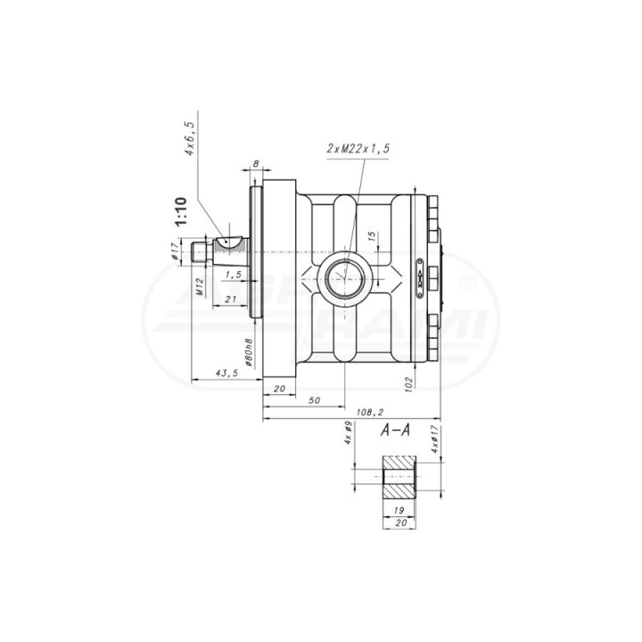 POMPA HYDRAULICZNA WISTULA PZ-18L Hydrotor